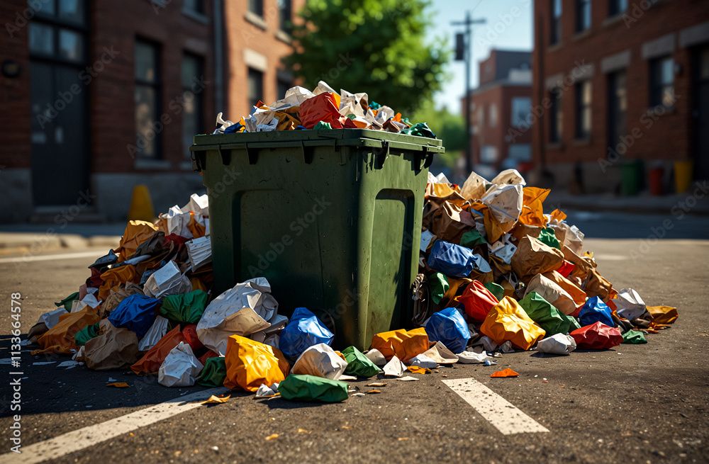 Urban and Environmental Pollution. #urban #garbage #plastic #pollution #environment #recycle