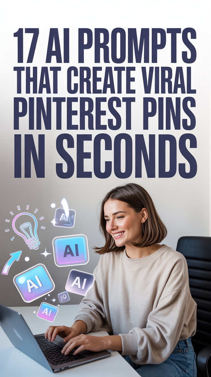 17 AI Prompts That Create Viral Pinterest Pins in Seconds