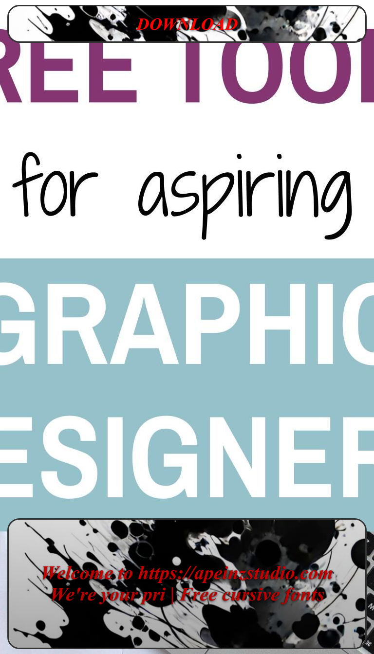 Welcome to https://apeinzstudio.com We’re your pri | Free cursive fonts
