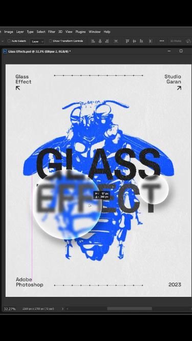 Glass Effect – Photoshop Tutorial