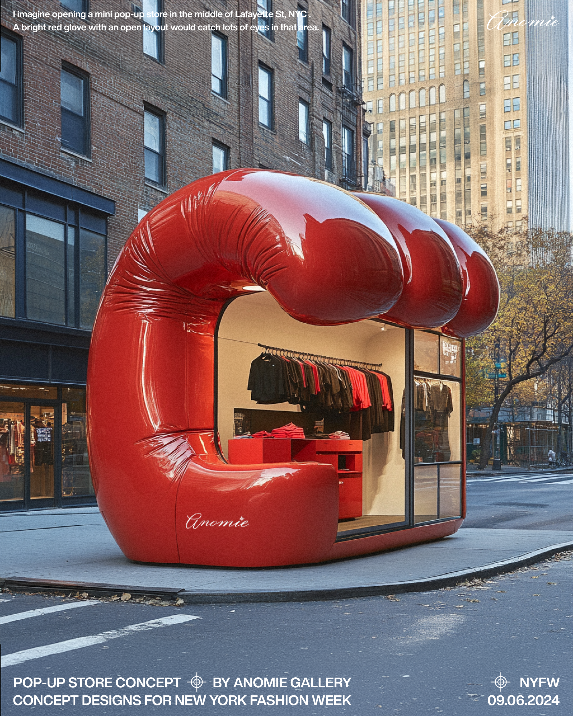 NYFW POP-UP STORE CONCEPT DESIGN #1