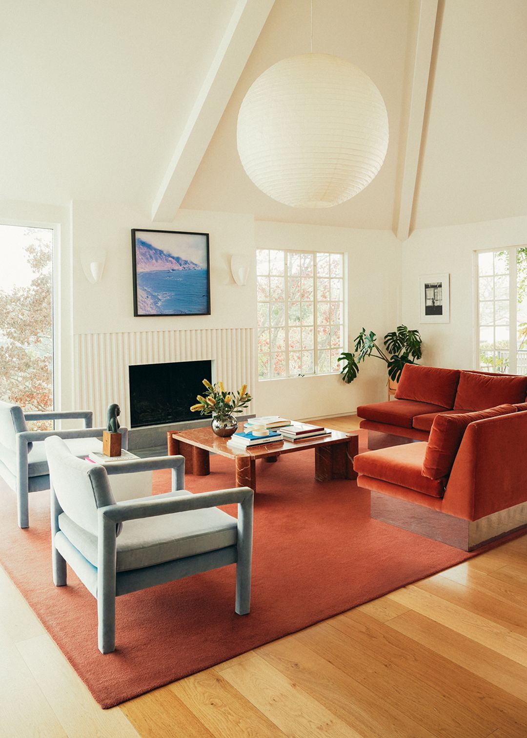 Picture Windows and 100-Year-Old Evergreens Make for Magical Views at This L.A. Home