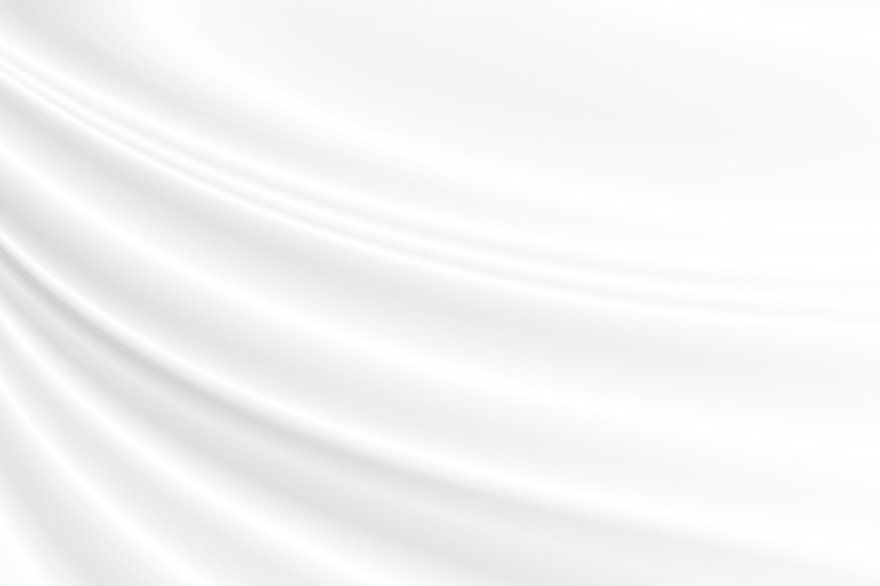 Abstract white fabric background