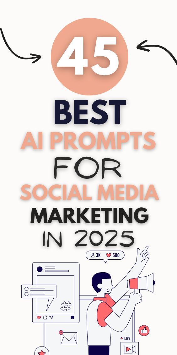 45 Proven AI Prompts for Social Media Marketing to Grow Faster in 2025