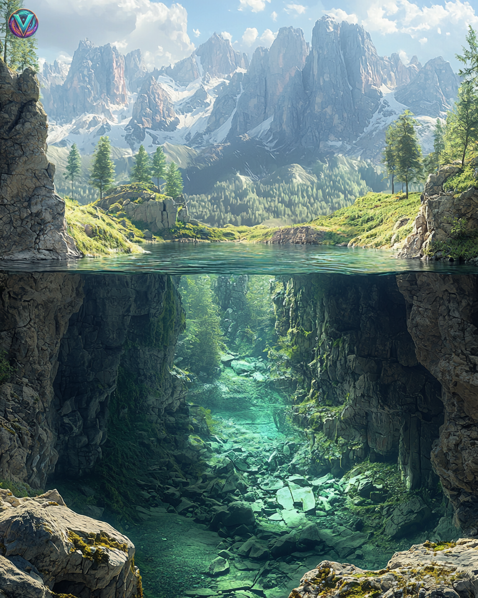 🏰🌊 Enchanted Worlds: Between Reality and Imagination ✨🌿