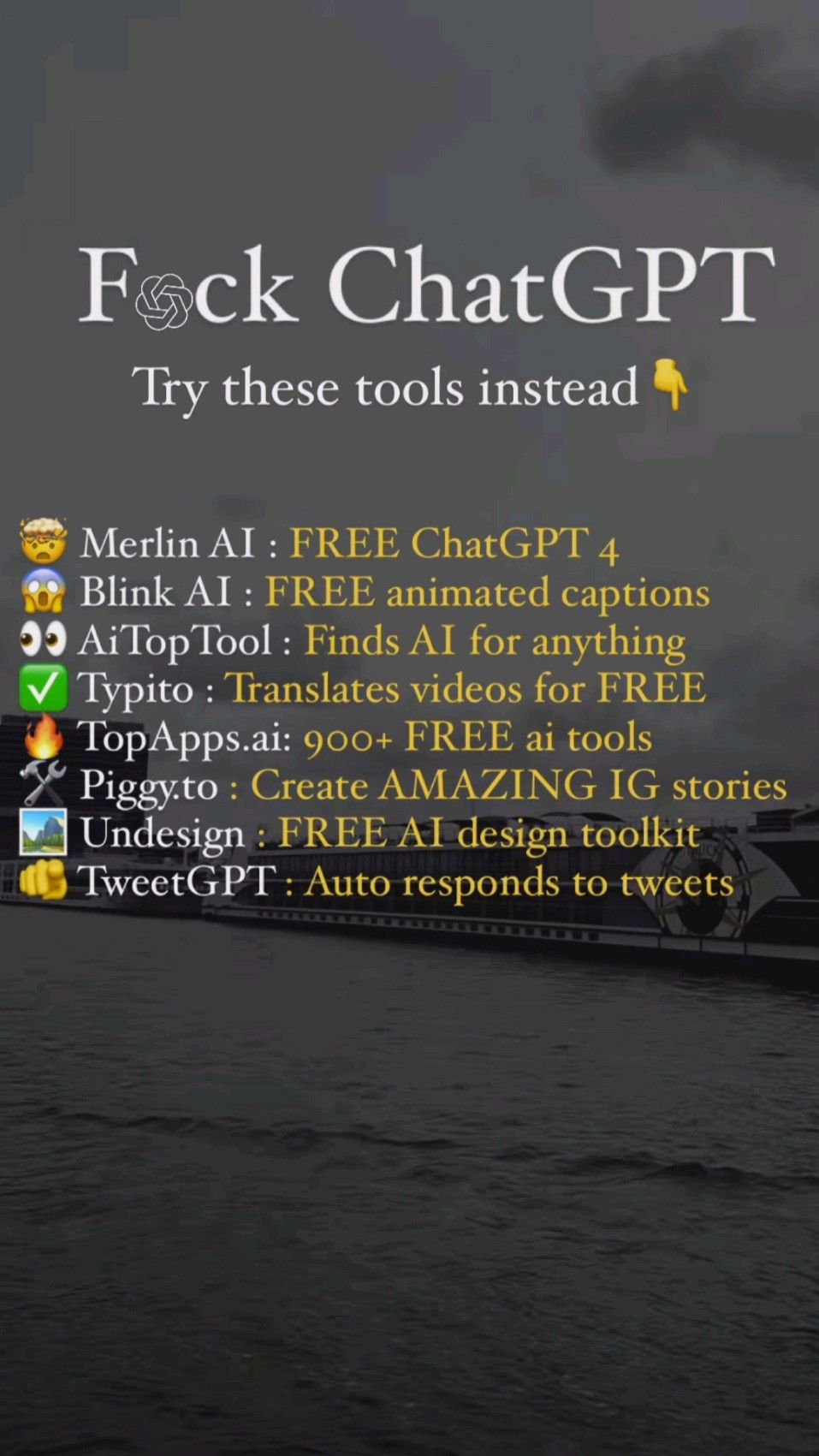 F*ck ChatGPT – Best AI tools for Growth | Digitalyashhh
