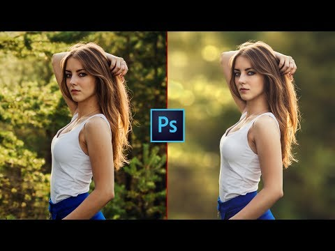 How to Blur Photo Background in Photoshop | Photoshop Tutorial