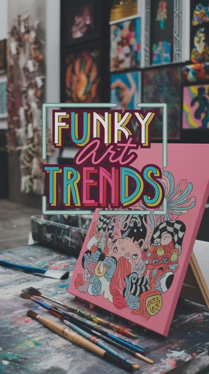 Explore Funky Art Trends to Spark Modern Creativity