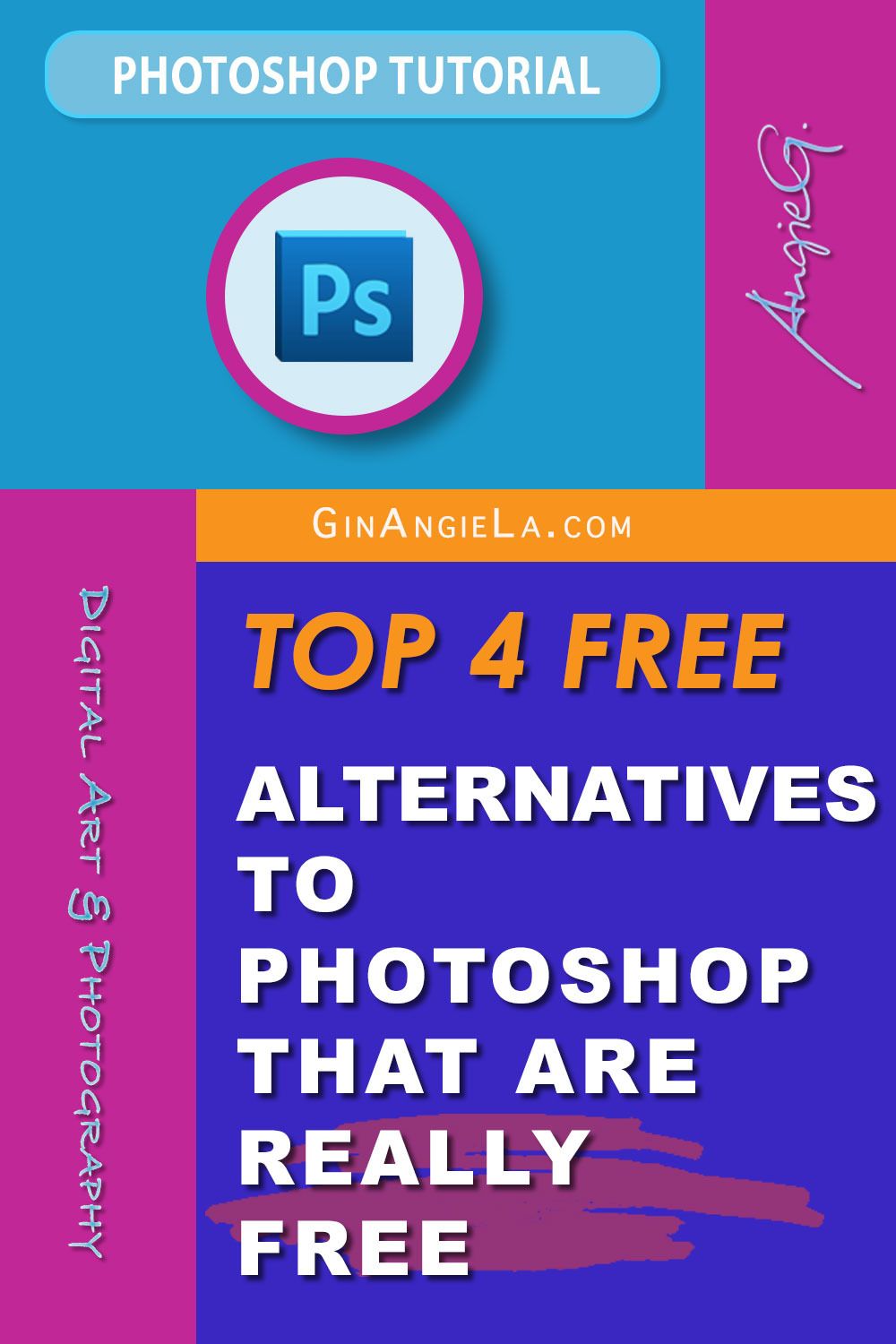 TOP 4 FREE Alternatives To Photoshop (That Are REALLY Free!)