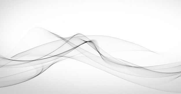 Fond abstrait lignes fluides bleues | Photo Gratuite