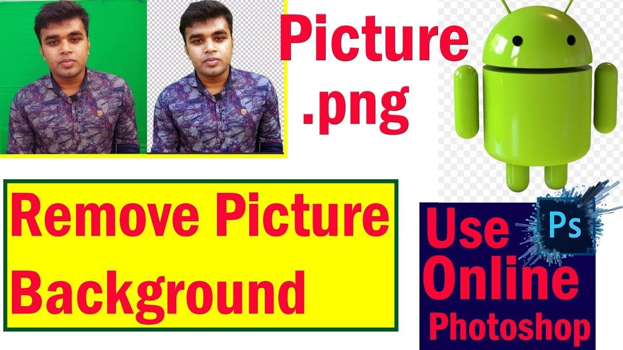 Photoshop Basic: How to Remove Background From Any Photo Just One Click