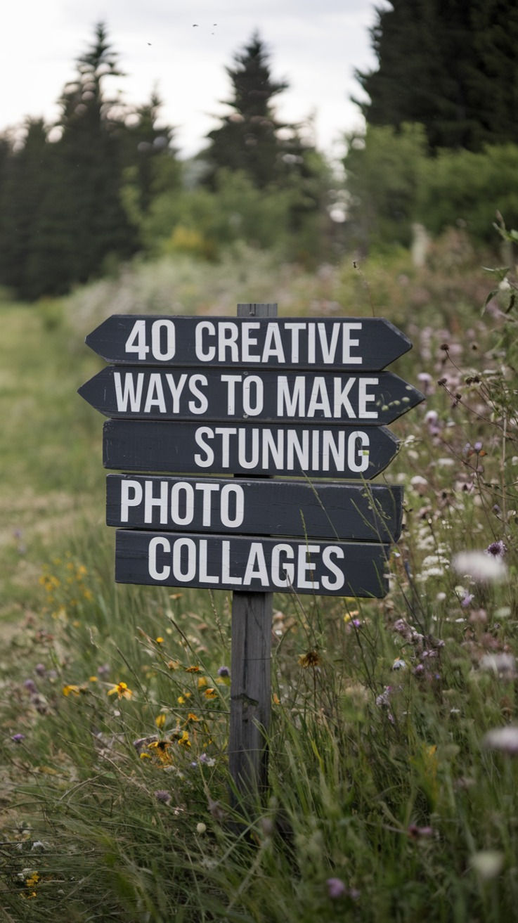 DIY Family Tree Photo Collage Wall Art