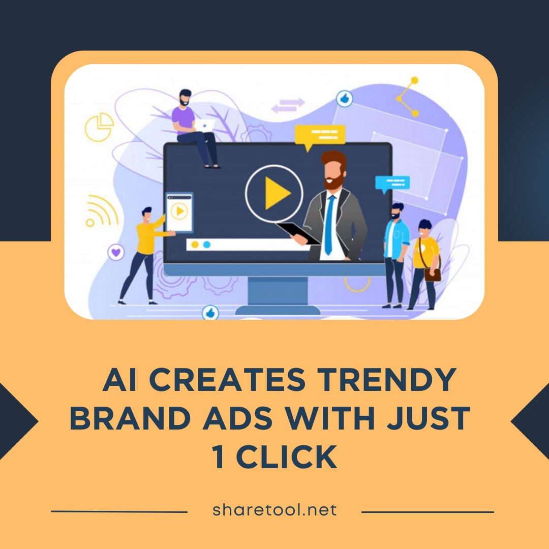 🚀✨ AI creates trendy brand ads with just 1 click!