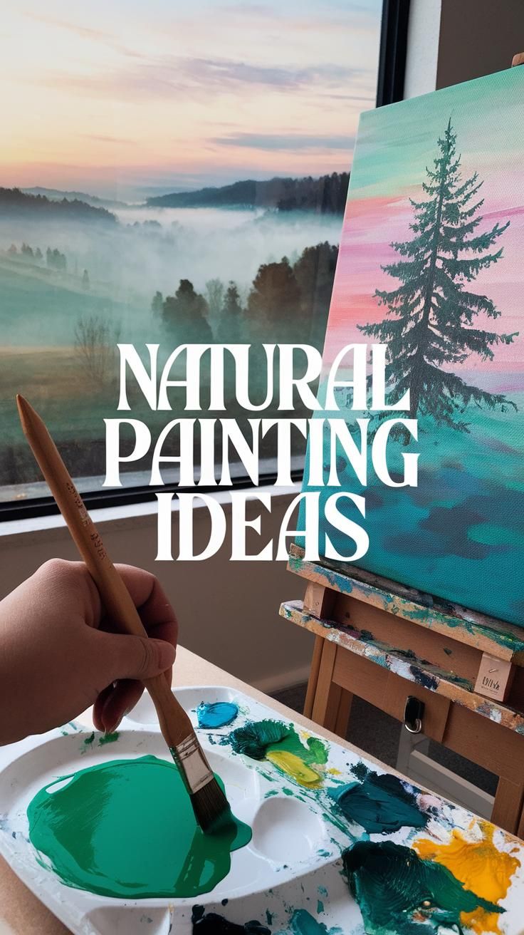 Discover Stunning Natural Painting Ideas with Gouache Washes
