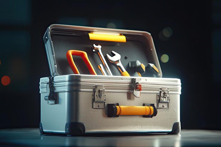 Stylish Toolbox: Organize Your Tools! 🛠️
