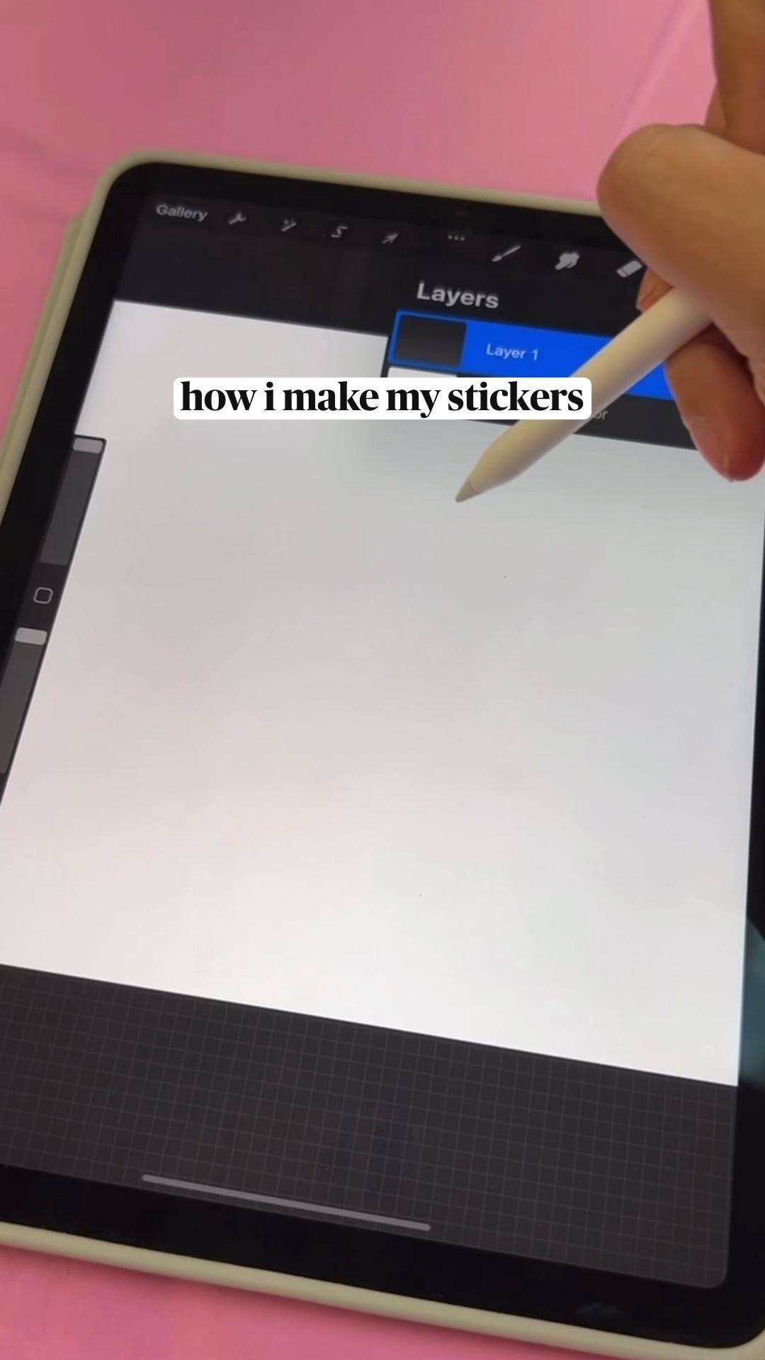 how i make my stickers on procreate!✨