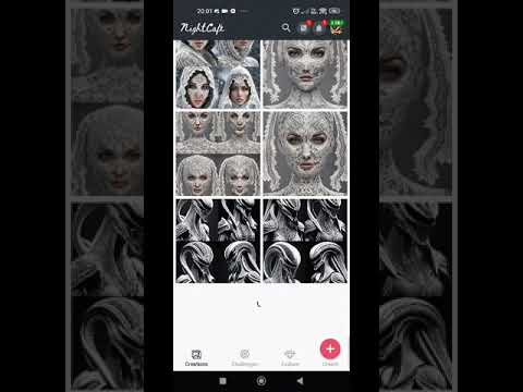 inpainting on Nightcafe Creator