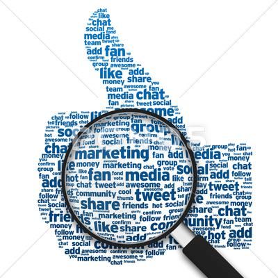 Magnifying glass – thumb up: Graphic #11689565