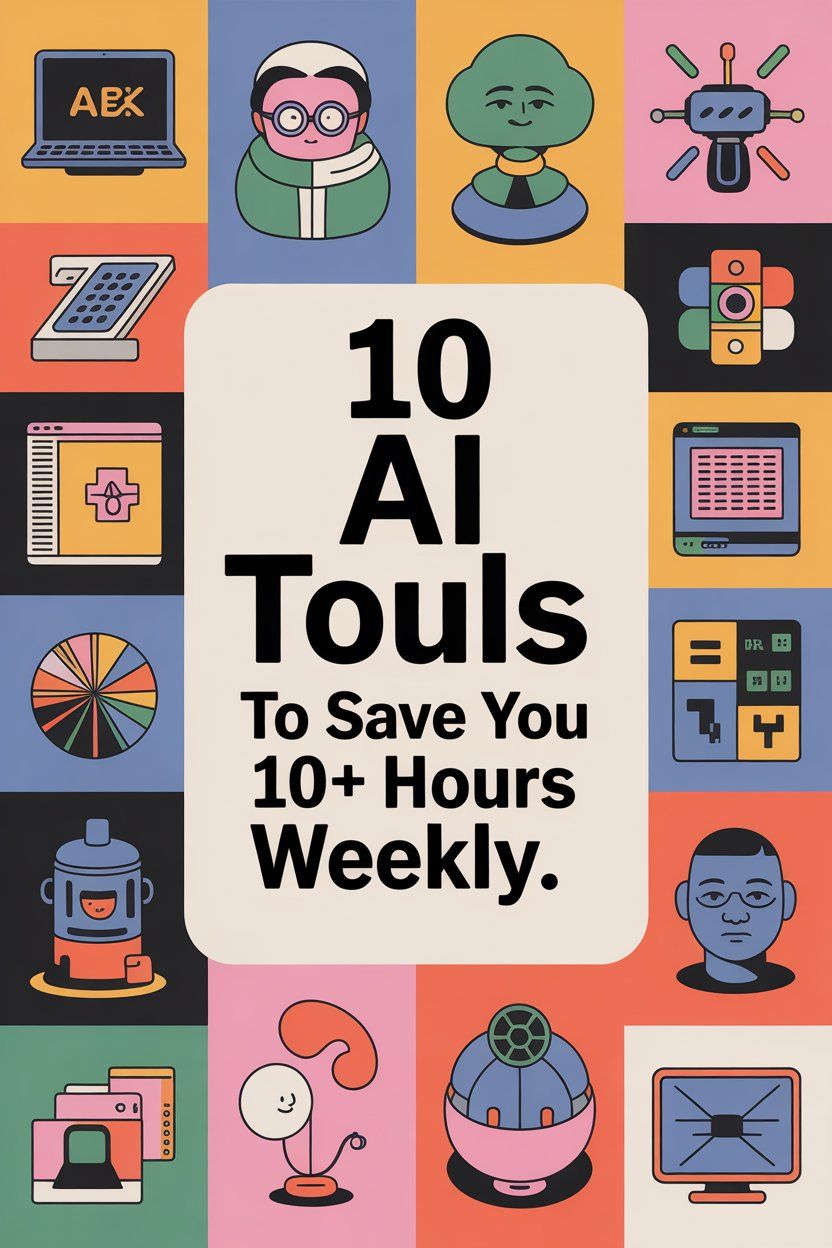 10 AI Tools to Save You 10+ Hours Weekly