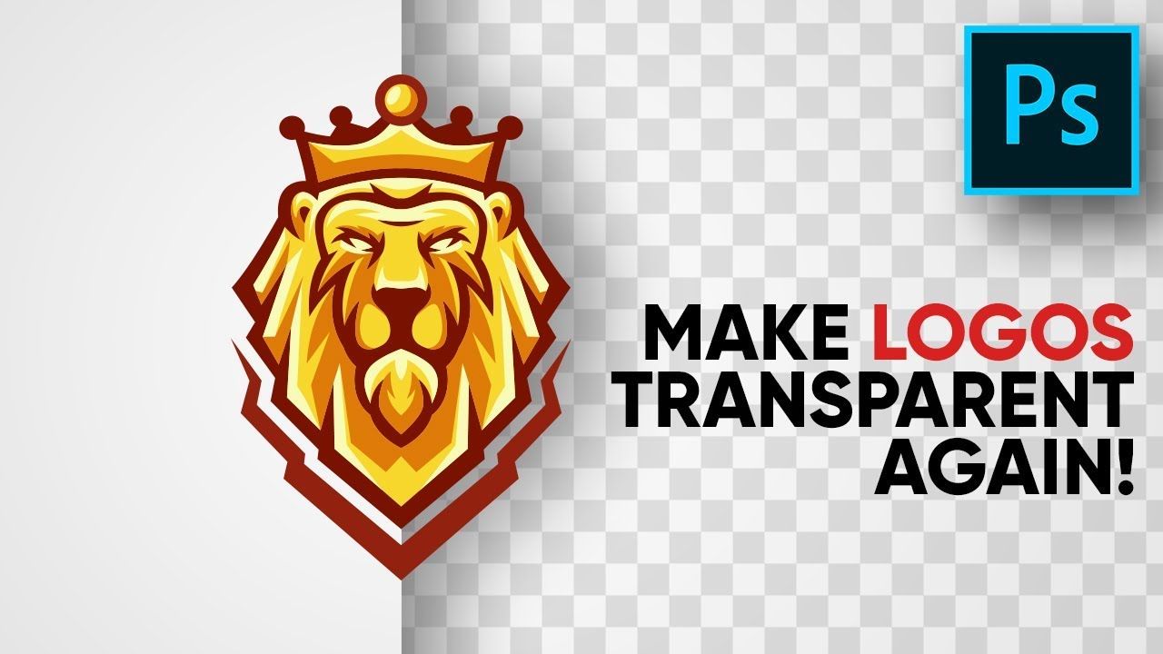 Best Way to Remove White Background from Logos! – Photoshop Tutorial