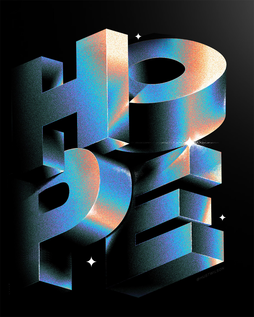 Typographic Experiments by Huston Wilson | Inspiration Grid