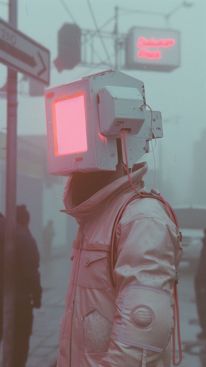 Neon Sentinel: The Watcher