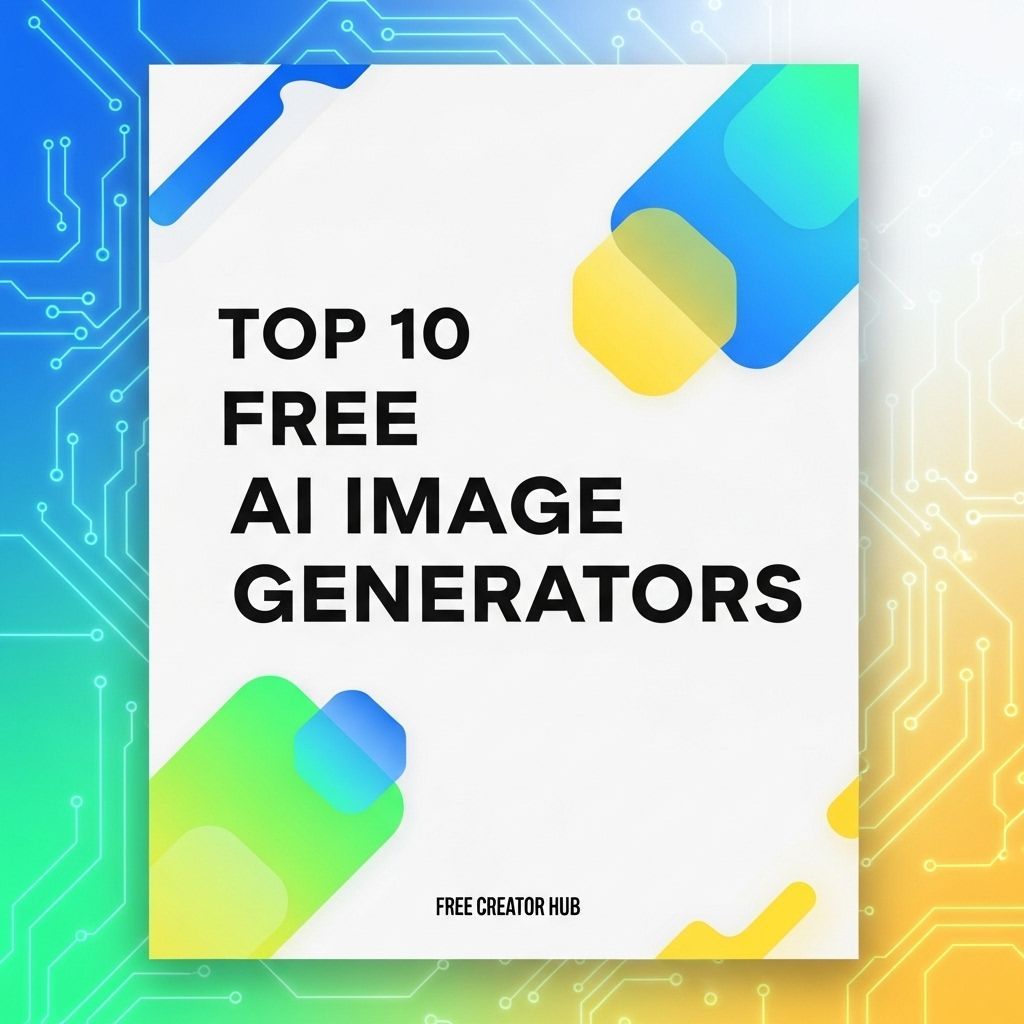 TOP 10 Free AI Image Generators