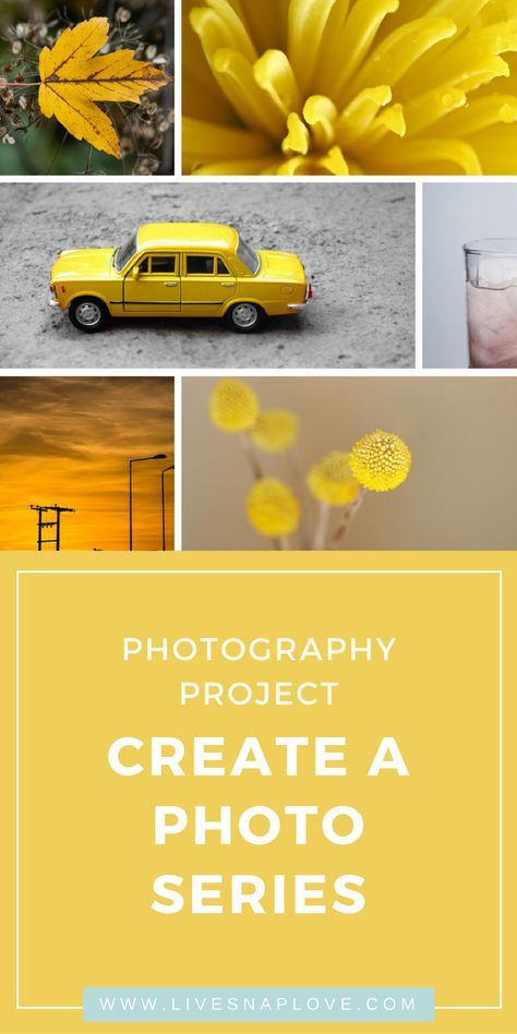 Creativity Exercise: Produce a Photo Series