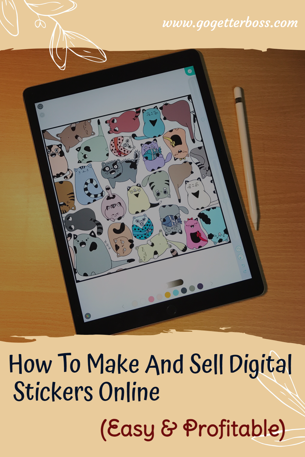 How To Make And Sell Digital Stickers Online (Easy & Profitable)