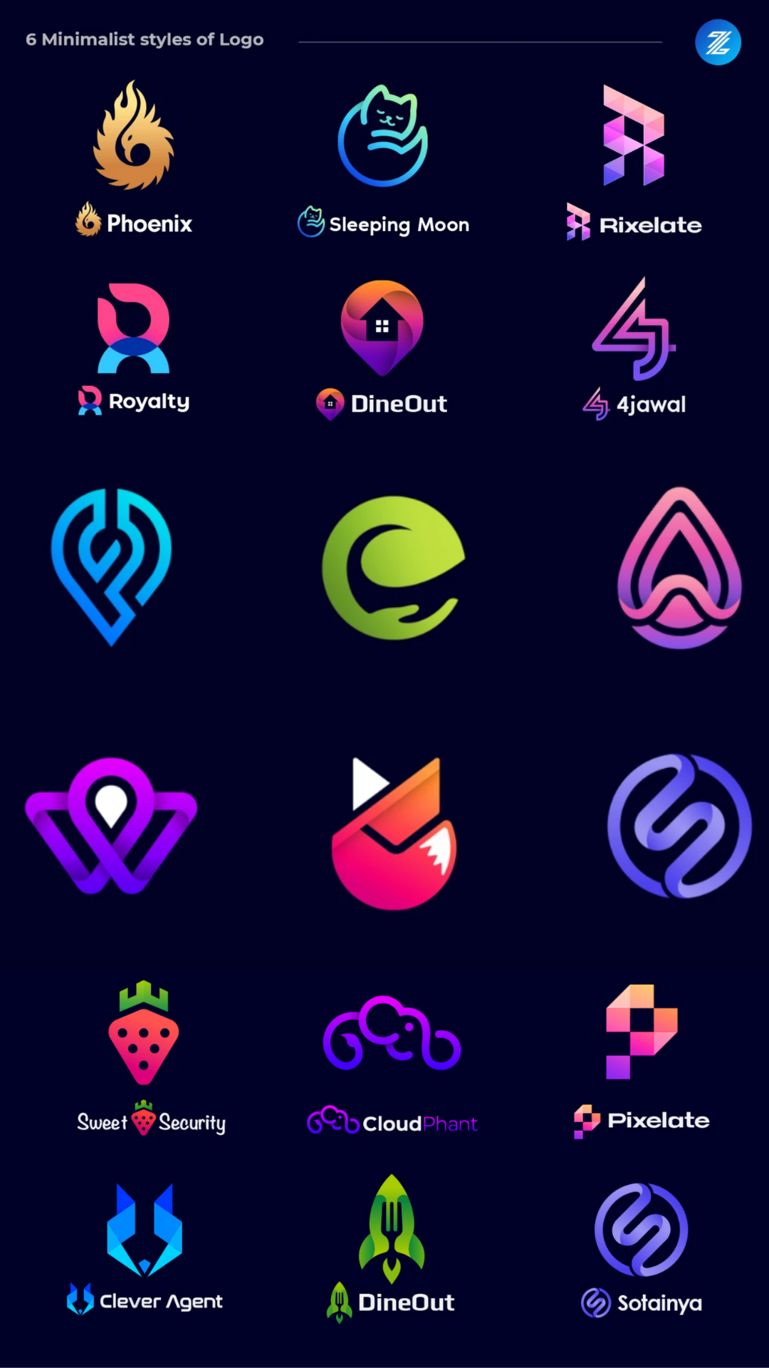 Professional & Modern Minimalist Logo Design 🌟