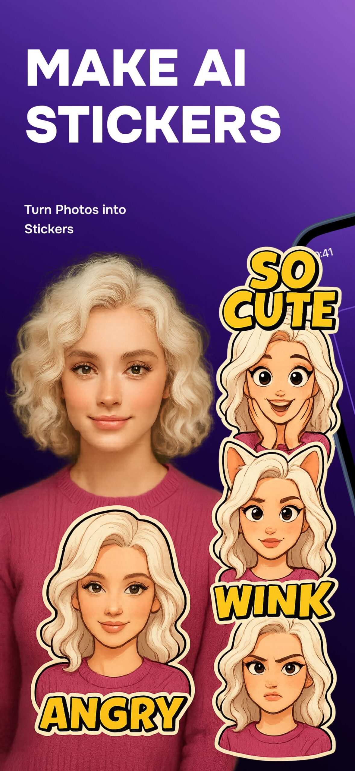 Stickr: AI Sticker Maker