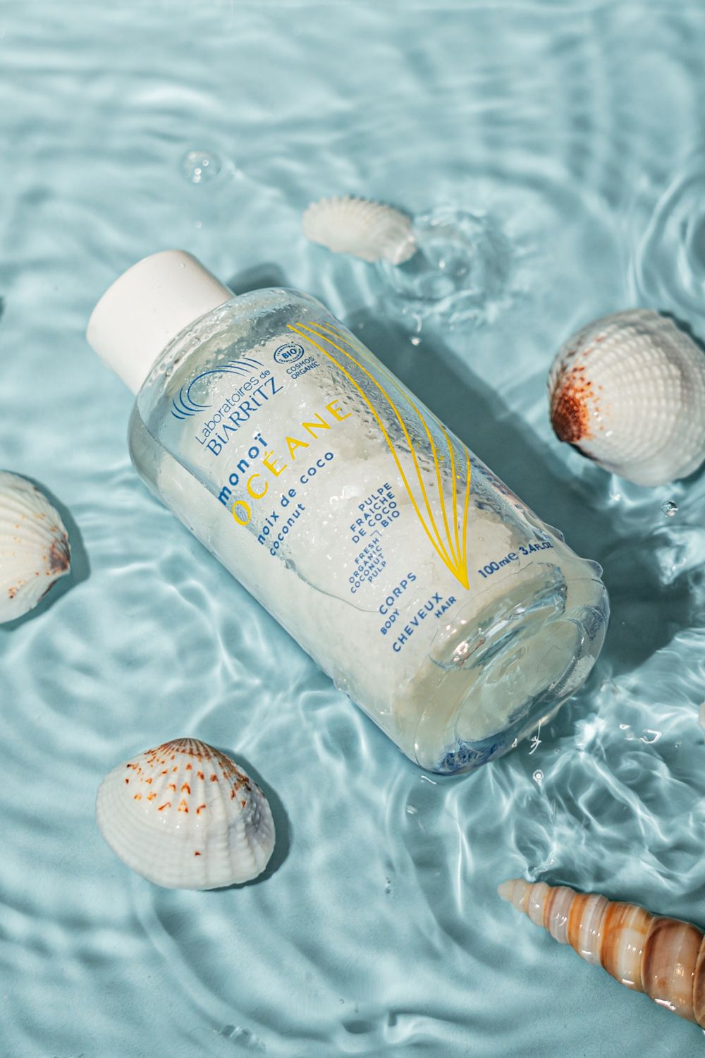 Photo cosmétique bio – Laboratoires de Biarritz