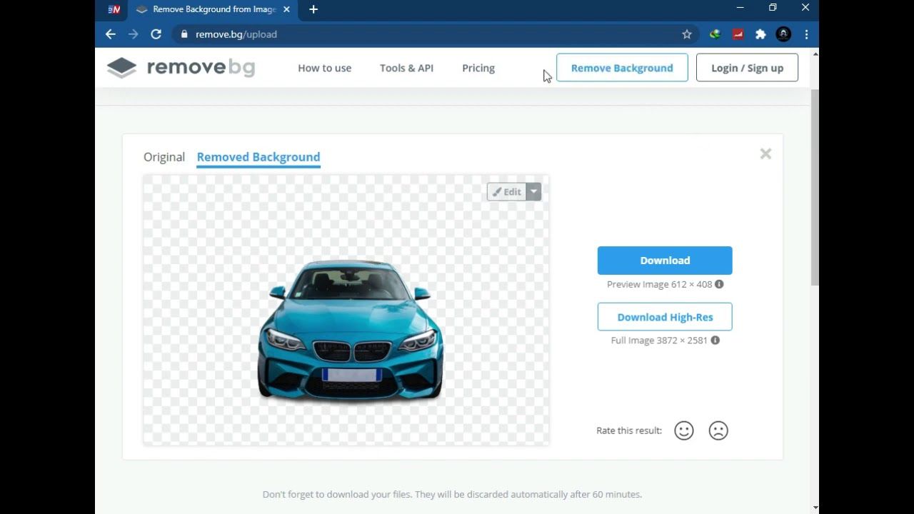 How To Remove Background from Image In 1 Tap | Remove Background | Remove Image Backgrounds Online