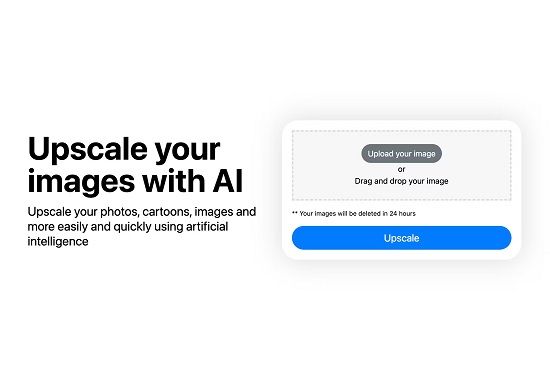 Free AI Image Upscaler for Cartoon and Landscape Images