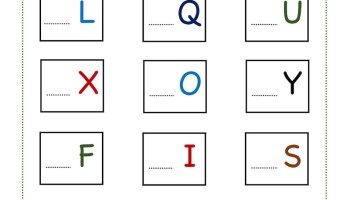 Kindergarten Missing Letter Worksheet – What Comes After