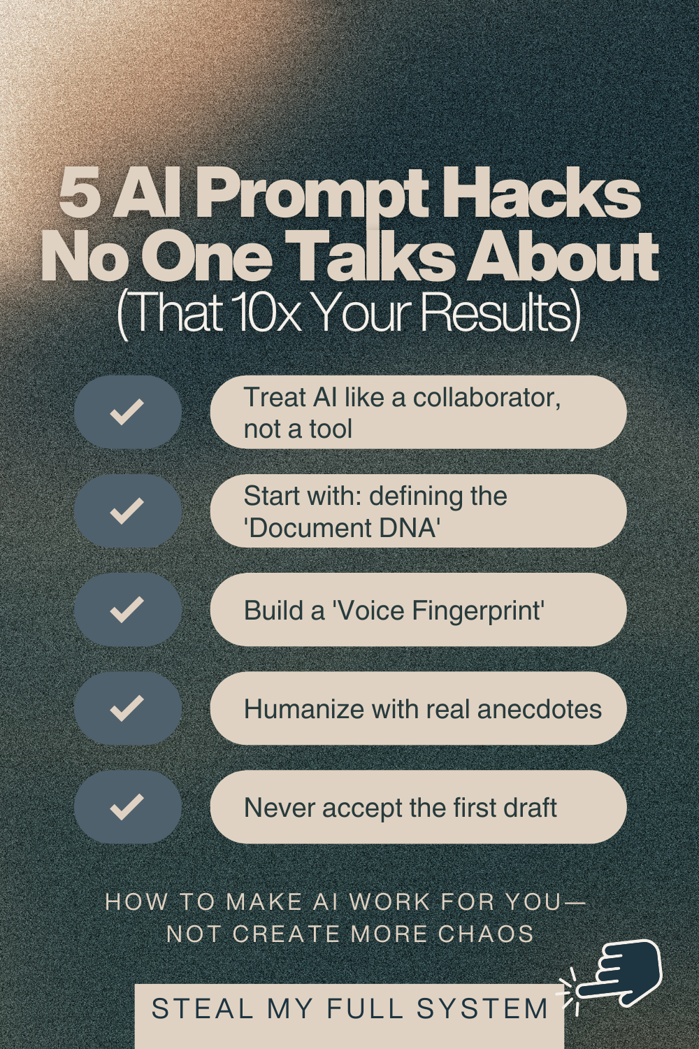 AI Prompt Hacks to Build Your Business Faster and Increase Productivity with Technology