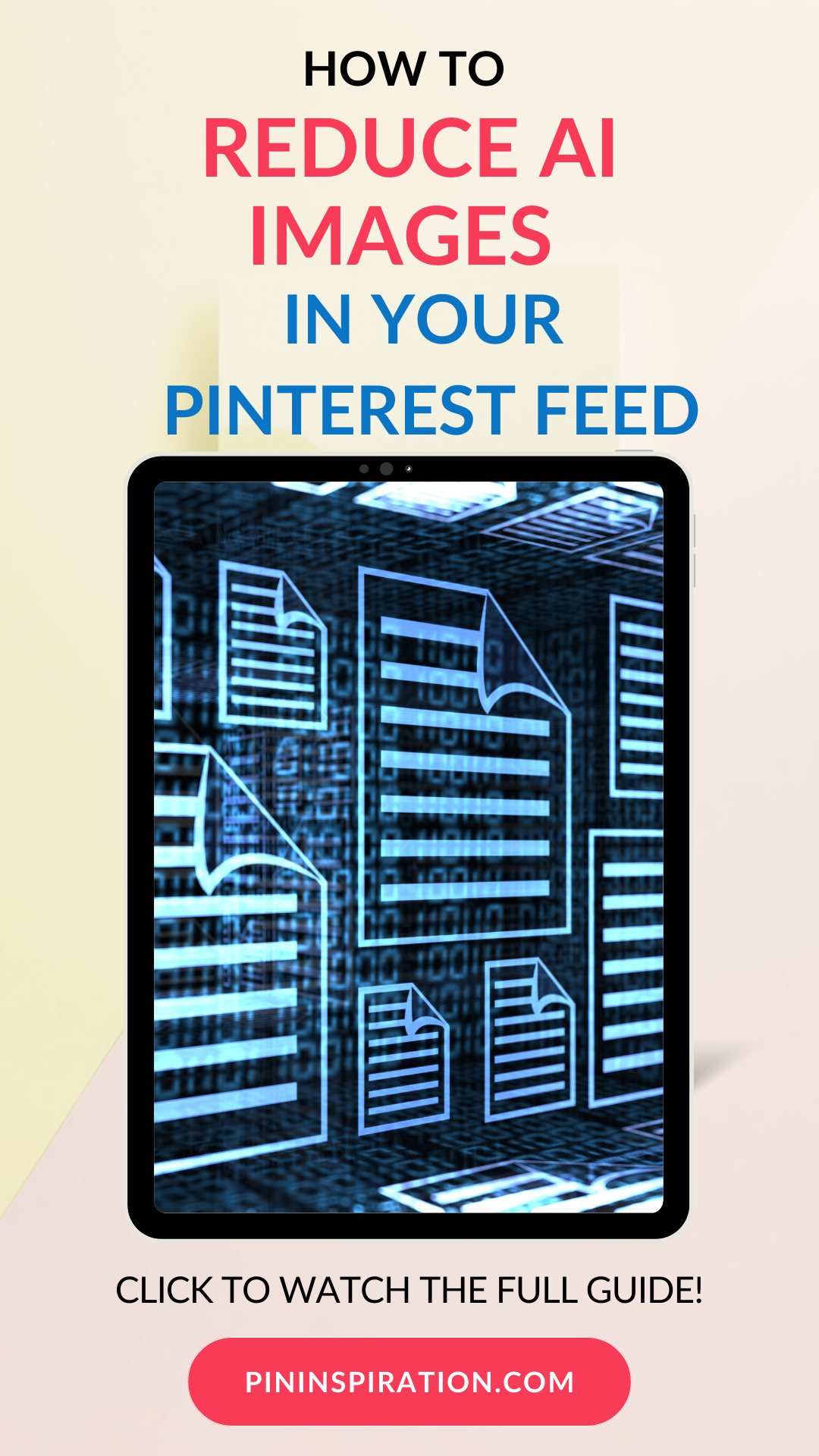How to Reduce AI Images in Your Pinterest Feed