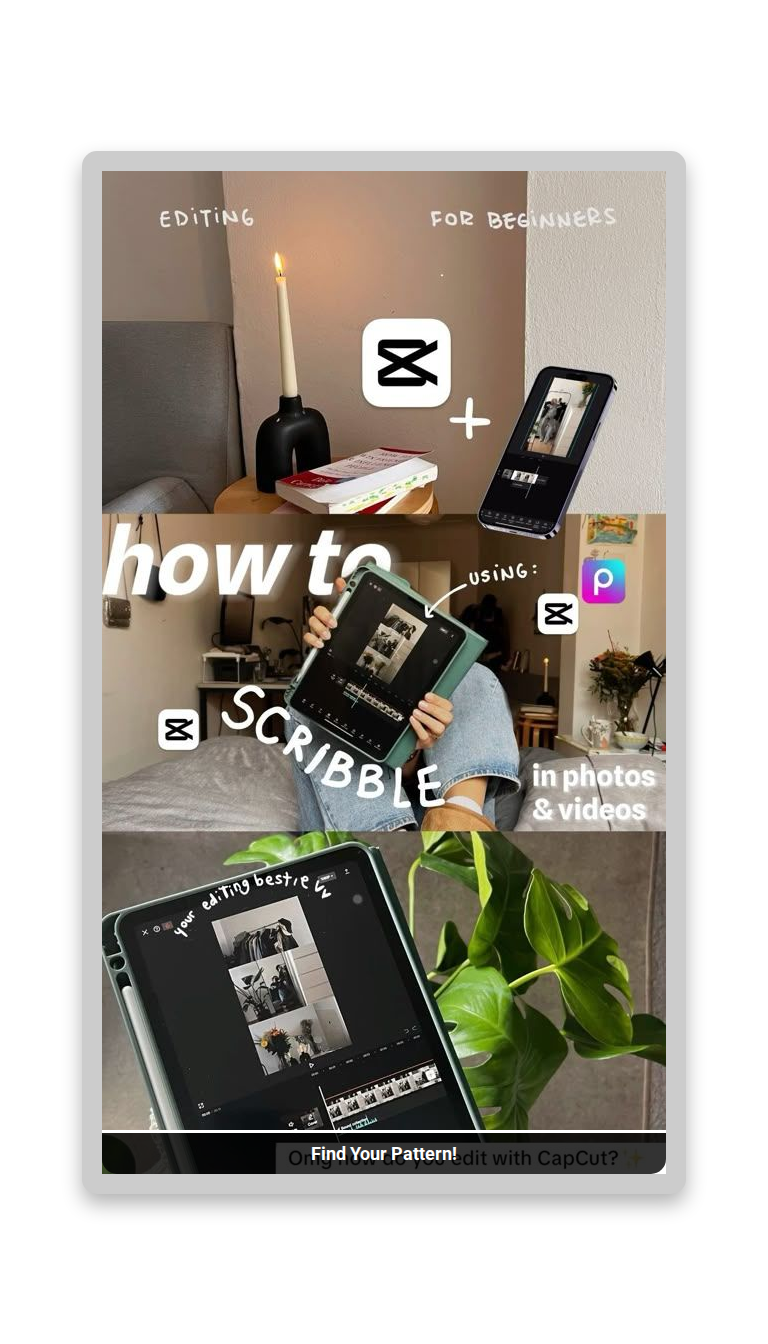 Transform Your Photos & Videos with Fun Scribbles! ✨ CapCut Guide