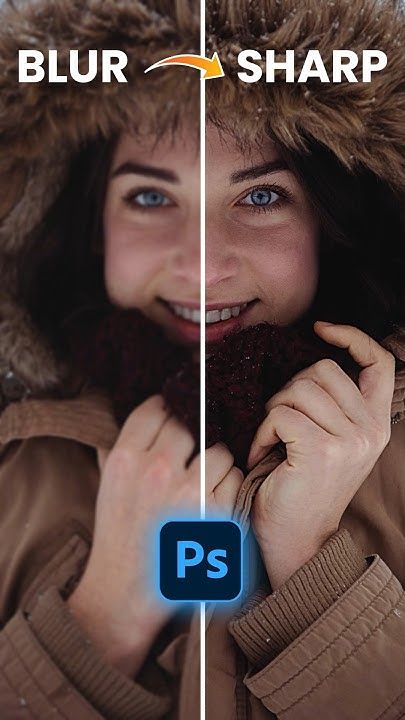 How to Sharpen Image in Photoshop #sharpen #4k #upscale #quality #photoshop  #tutorial