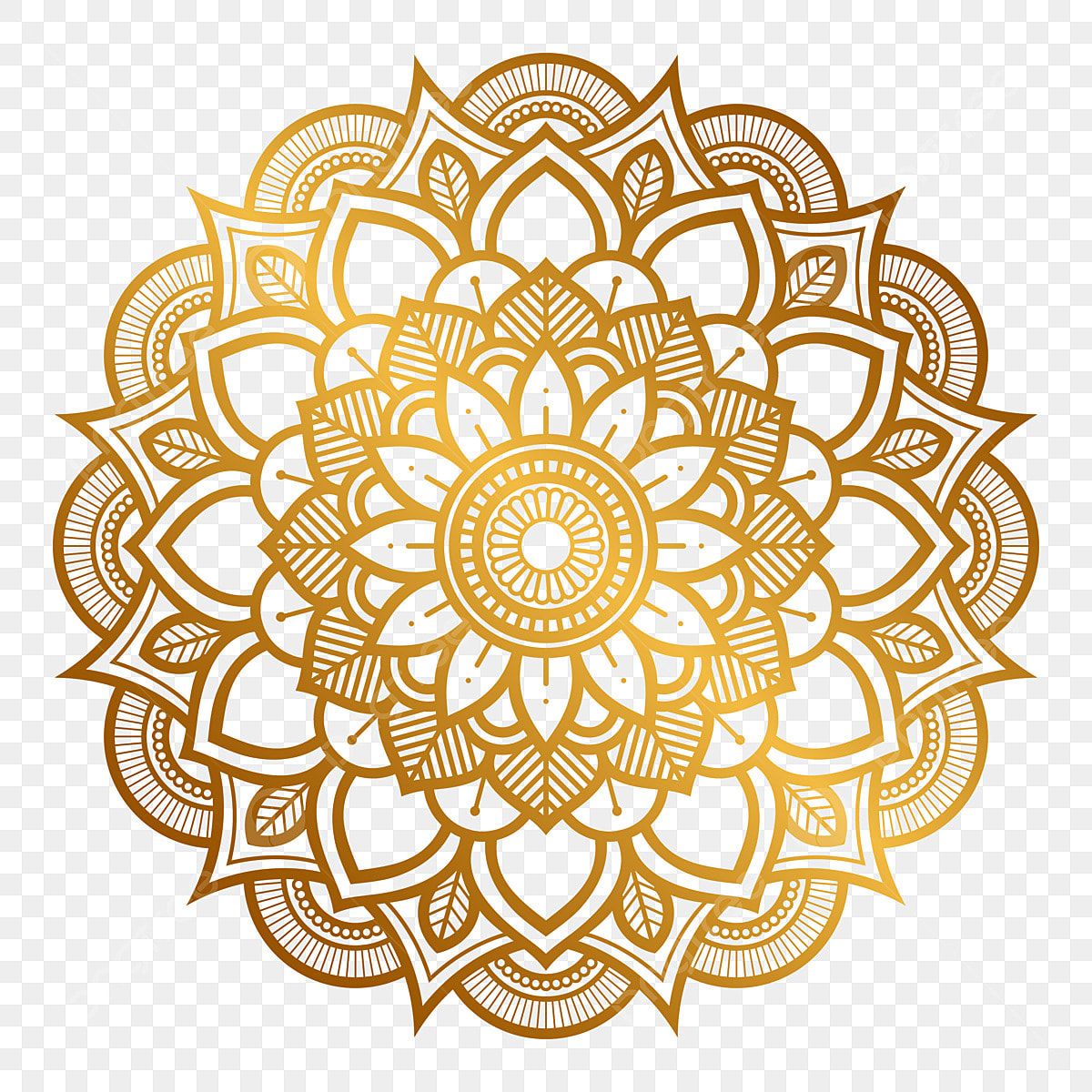 Fondo Transparente De Mandala De Lujo En Estilo Arabesco Islámico Con Patrón Floral Para Invitación PNG ,dibujos  Mandala Dorado, Mandala, Mandala Png PNG y Vector para Descargar Gratis | Pngtree