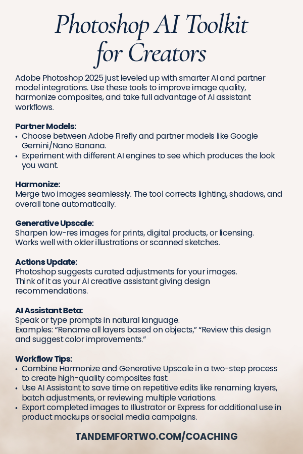 Photoshop AI Toolkit for Creators