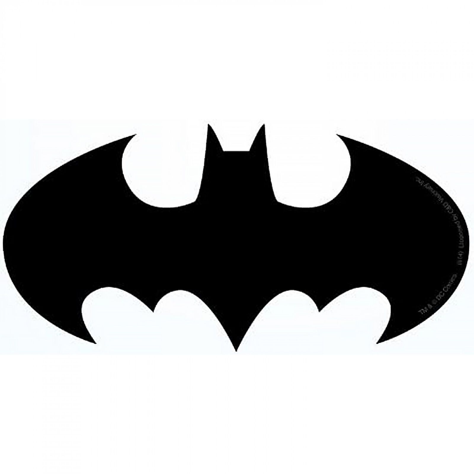 Batman Classic 90’s Logo Sticker Black