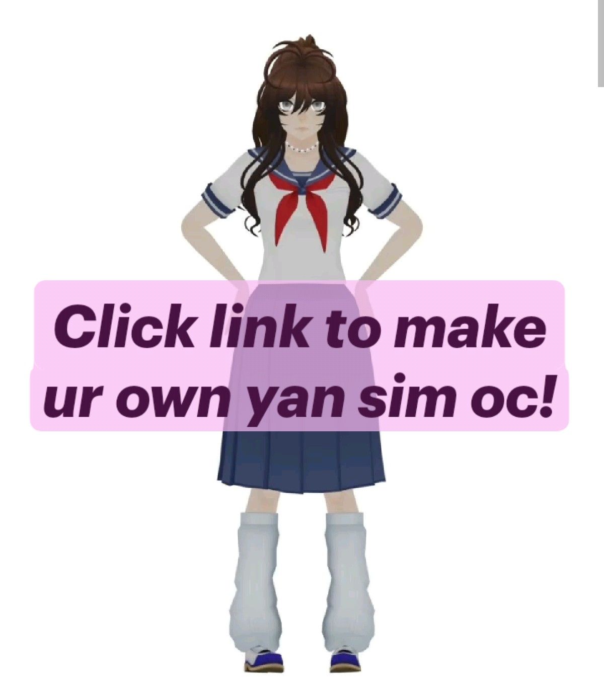 yandere sim oc :)