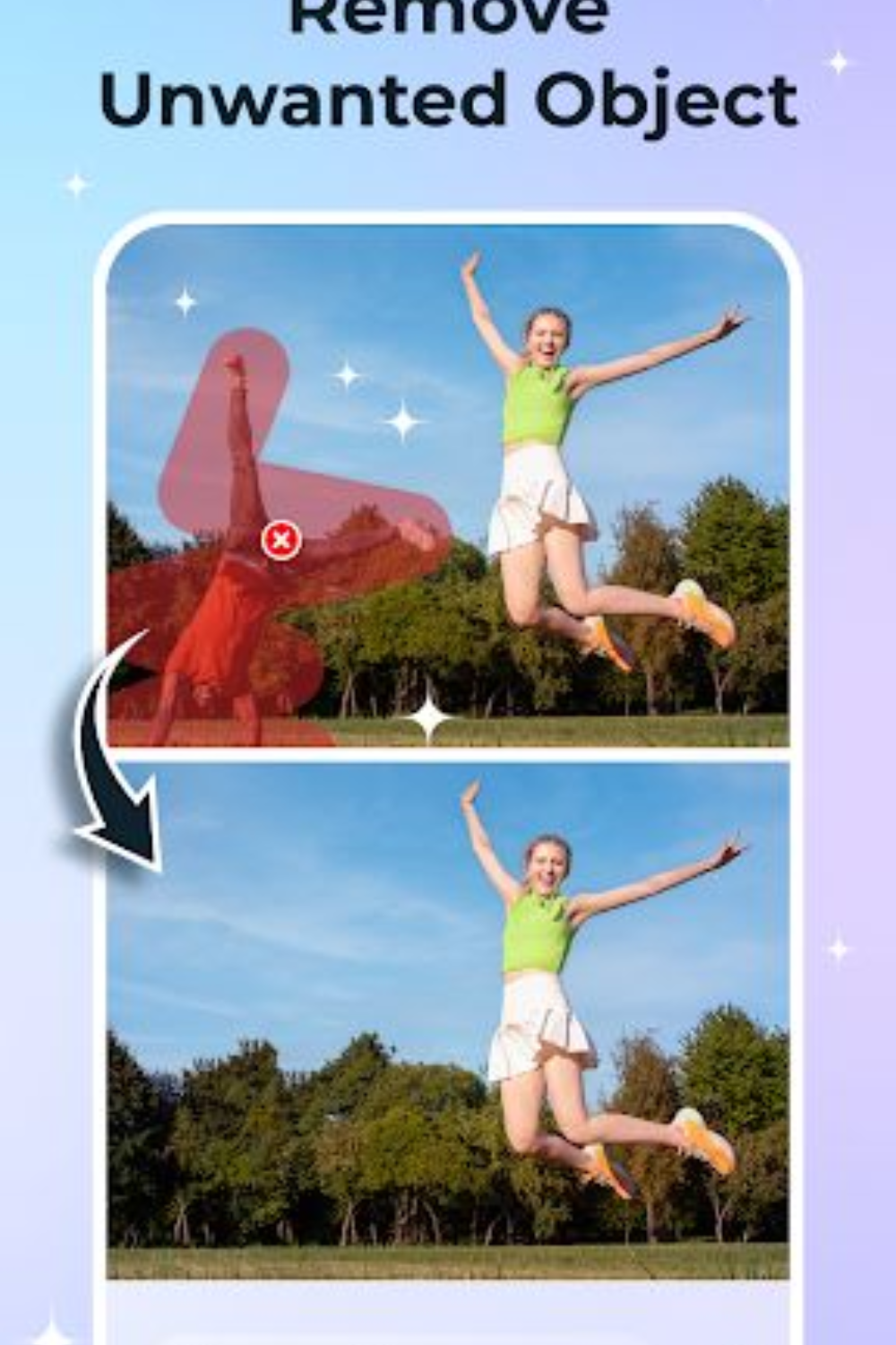 That Random Person in My Perfect Photo? Gone in One Tap