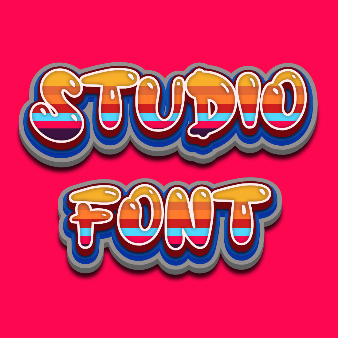 3d font generator | Studio Font Generator Online