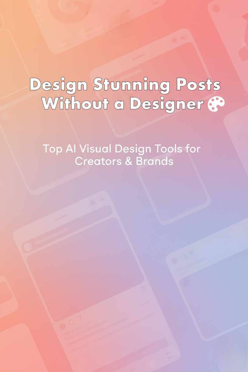 Best AI Design Tools 🎨 | Create Stunning Social Media Graphics