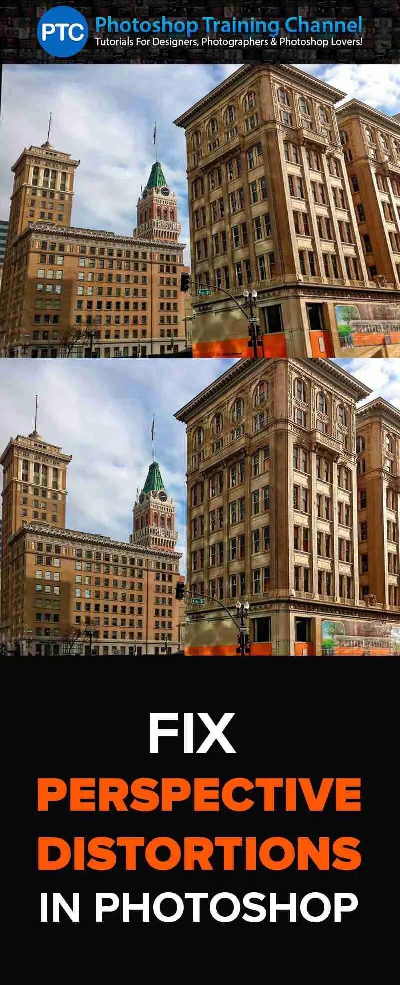 Fix “Perspective Distortions” With The Automatic Upright Filter in Photoshop 💯