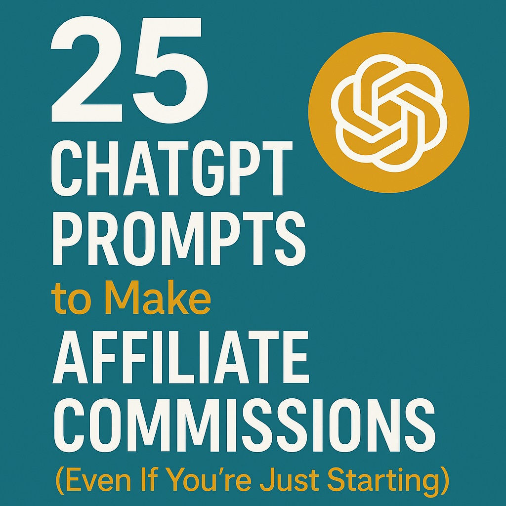 25 ChatGPT Prompts to Make Affiliate Commissions (Even If You’re Just Starting)