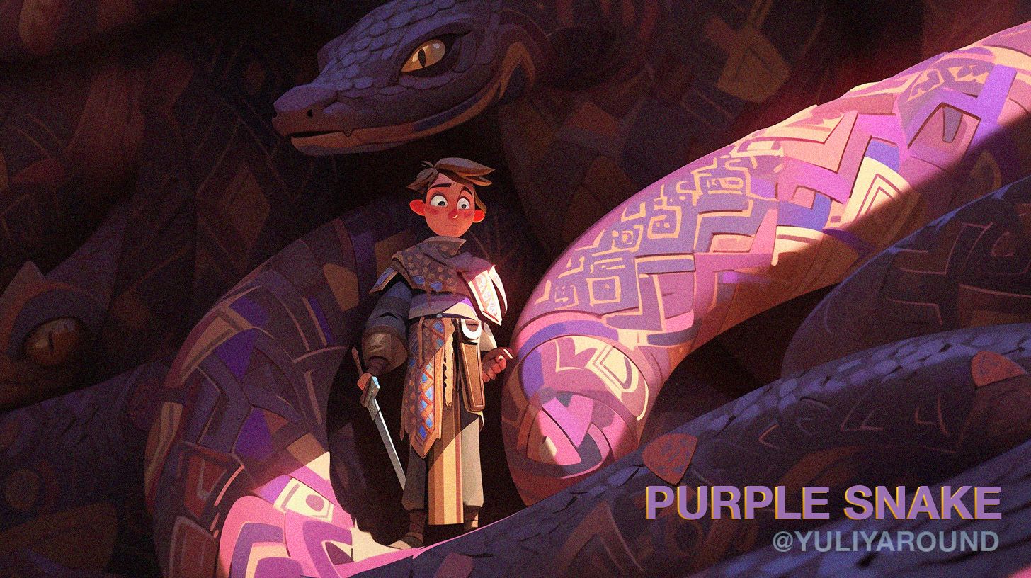 Purple Snake —s4