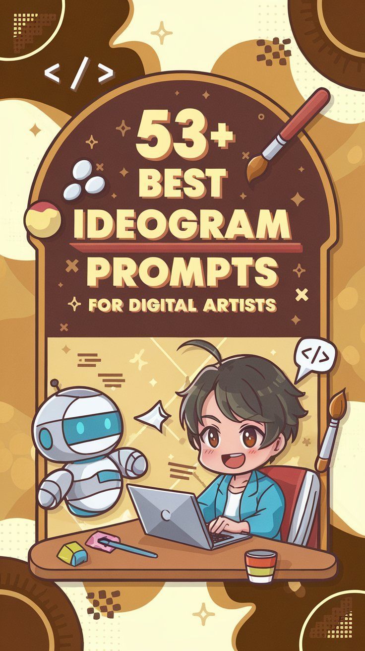 53+ Brilliant AI Ideogram Prompts to Spark Your Creativity ✨